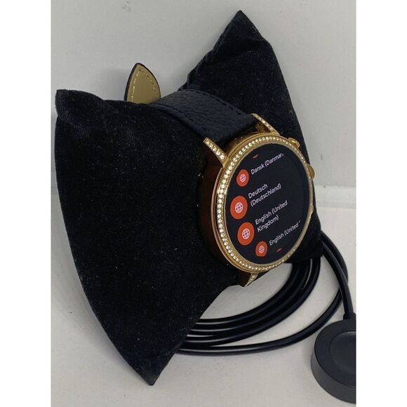 Fossil Gen 4 Authentic Digital Dial Smart Watch Custom Band FTW6015 AB167 - Picture 3 of 10